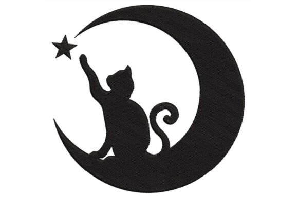 Black Cat on Moon: A Seasonal Embroidery Review
