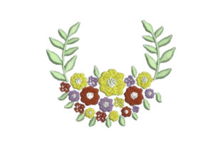 Colorful Flower Wreath: A Holiday Design Review