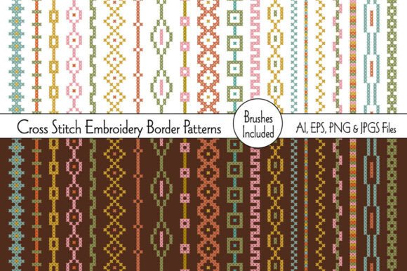 Cross Stitch Embroidery Border Patterns Review
