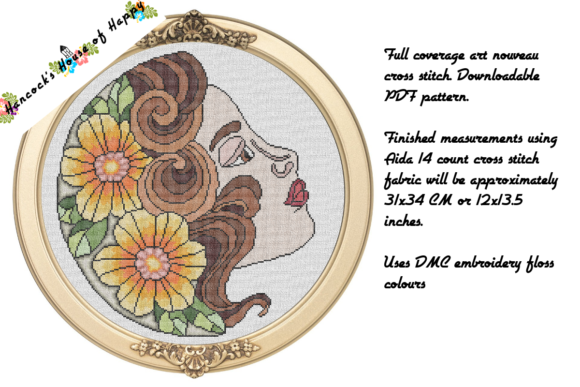 Green Goddess Cross Stitch Pattern Review