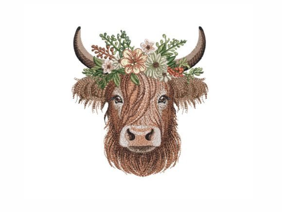 Highland Cow Embroidery: A Designer’s Review