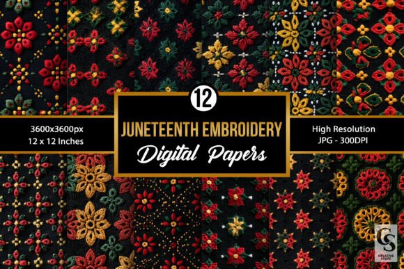 Red Green Yellow Embroidery Patterns Review