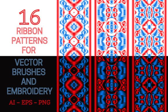 Review: 16 Ribbon Embroidery Brush Patterns