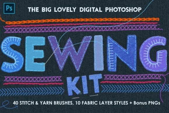 Sewing Embroidery PS Brushes: A Designer Review